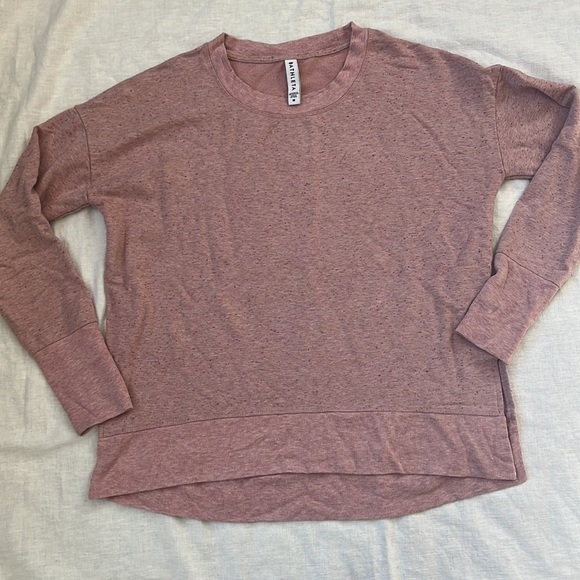 Athleta Balance Pullover Crew Neck Sweater Pink size Medium - Picture 4 of 11